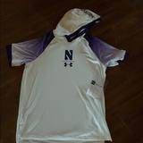 Under Armour Shirts | Men’s Ncaa Northwestern Wildcats Hooded Shooting Shirt | Color: Purple/White | Size: L