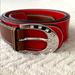 Gucci Accessories | Gucci Leather Belt | Color: Brown/Red | Size: 32” L