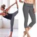 Athleta Pants & Jumpsuits | Athleta Chaturanga Leggings Crop Capri Pants | Color: Black/White | Size: S