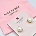 Kate Spade Jewelry | Kate Spade Pearl Rise & Shine Stud Earrings | Color: Cream/Gold | Size: Os