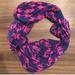 Lilly Pulitzer Accessories | Lilly Pulitzer Frog Riley Infinity Scarf New | Color: Blue/Pink | Size: Os