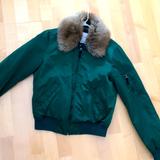 Zara Jackets & Coats | Green Trafaluc Green Zara Jacket | Color: Green | Size: L