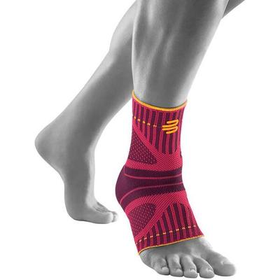 BAUERFEIND Sprunggelenkbandage, Sportbandage Fuß Sports Ankle Support Dynamic, Größe L in Pink