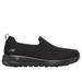 Skechers Women's GO WALK Joy - Sensational Day Slip-On Shoes | Size 12.0 | Black | Textile/Synthetic | Vegan | Machine Washable