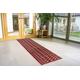 Bravich Traditional Bokhara Pattern Very Long Hallway Hall Runner Narrow Rugs Custom Length Red Stair Carpet Mats 60x600CM (2'X20')