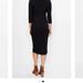 Jessica Simpson Dresses | Jessica Simpson Black Twist Maternity Dress | Color: Black | Size: Lm