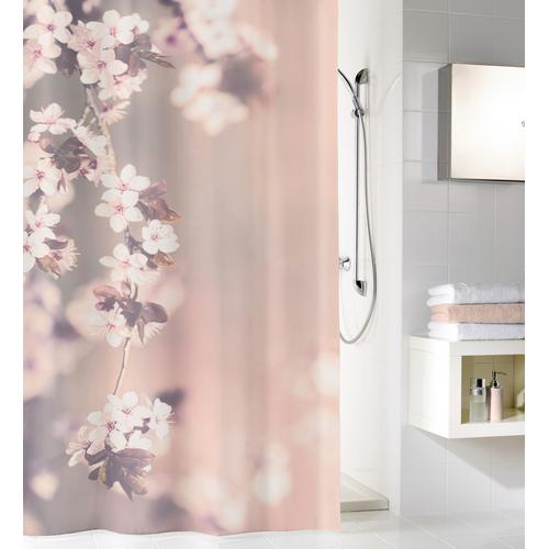 Kleine Wolke Duschvorhang, Breite 180 cm rosa Duschvorhang Duschvorhänge Badaccessoires Wohnaccessoires