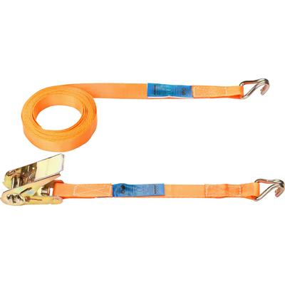 Connex Zurrgurt, zweiteilig, mit Spannratsche und Spitzhaken, 500 cm orange Zurrgurt Auto-Aufbewahrung Autozubehör Reifen