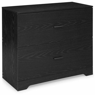Costway 2-Drawer Lateral File Cabinet with Adjusta...