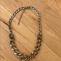 Urban Outfitters Jewelry | Chunky Chain Necklace | Color: Black/Gold | Size: Os