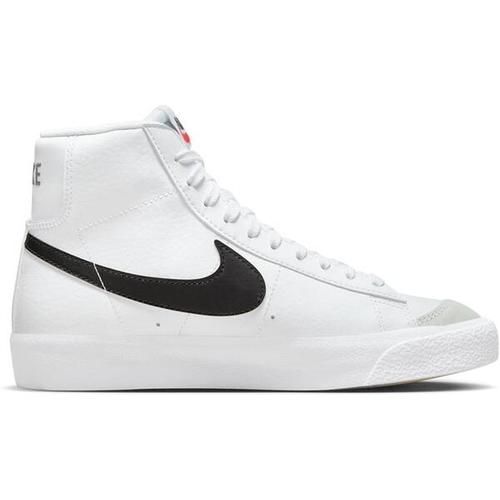 NIKE Lifestyle - Schuhe Kinder - Sneakers Blazer Mid 77 Kids (GS), Größe 37 ½ in WHITE/BLACK-TEAM ORANGE