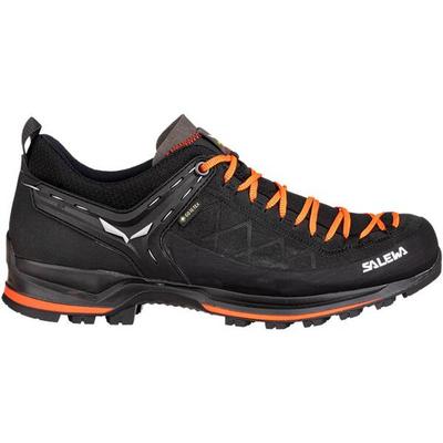 SALEWA Herren Leichtwanderschuh "MTN Trainer 2 GTX", Größe 45 in Black/Carrot