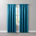 Wide Width BH Studio Room-Darkening Rod-Pocket Panel by BH Studio in Seaglass (Size 54" W 95" L) Window Curtain