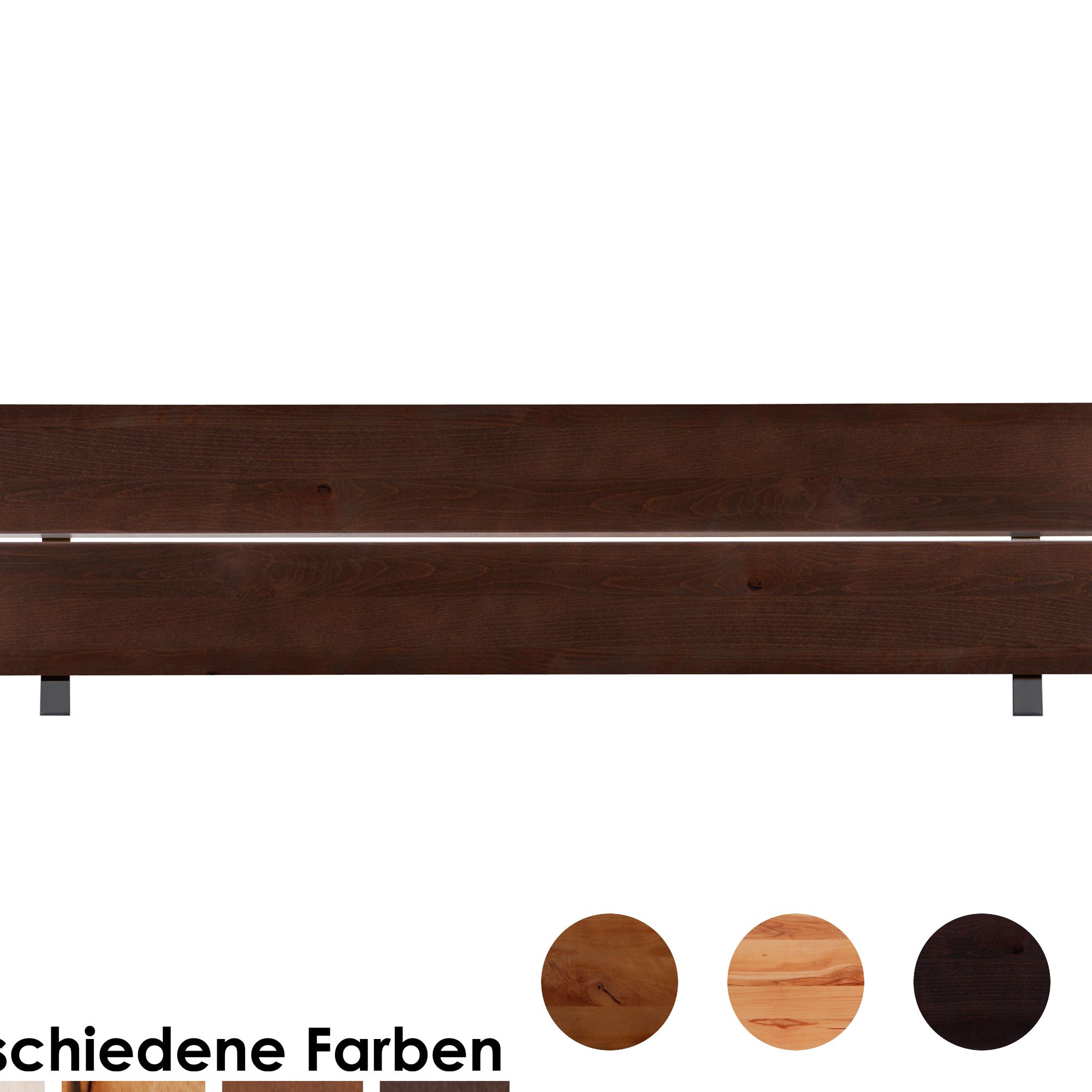 Hasena Wood-Wild Kopfteil Alpa 90/100 cm / Wildeiche vintage natur, geölt Image