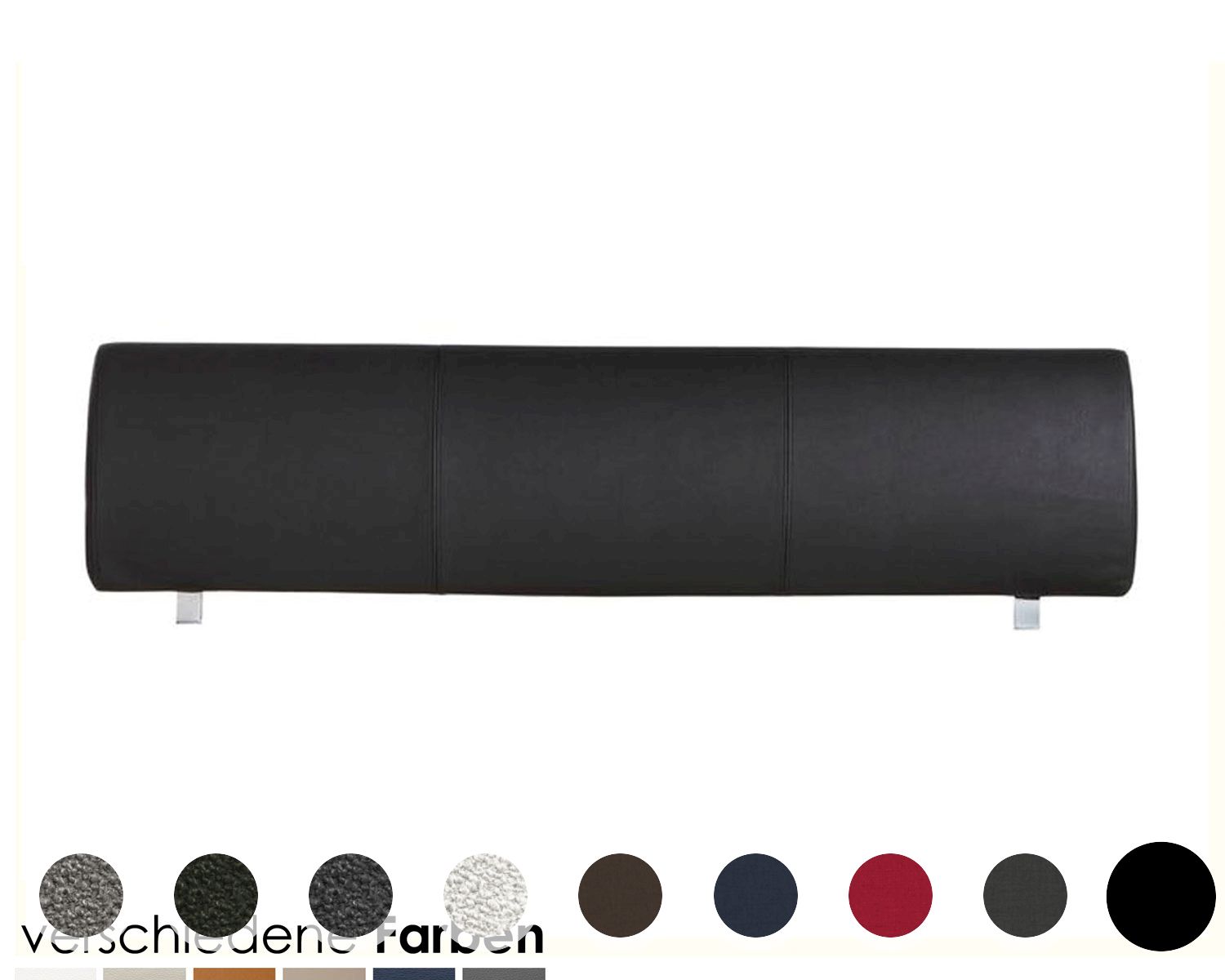 Hasena Movie-Line Kopfteil Elipsa 100 cm / PK4 Echtleder 513 falda Image