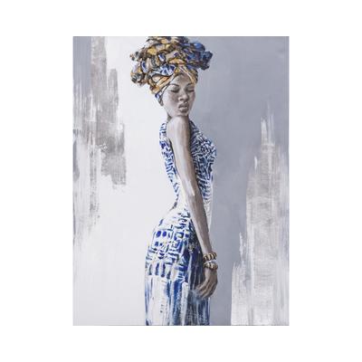 die Faktorei »Frau mit Turban II« Wandbild 98_043A Image