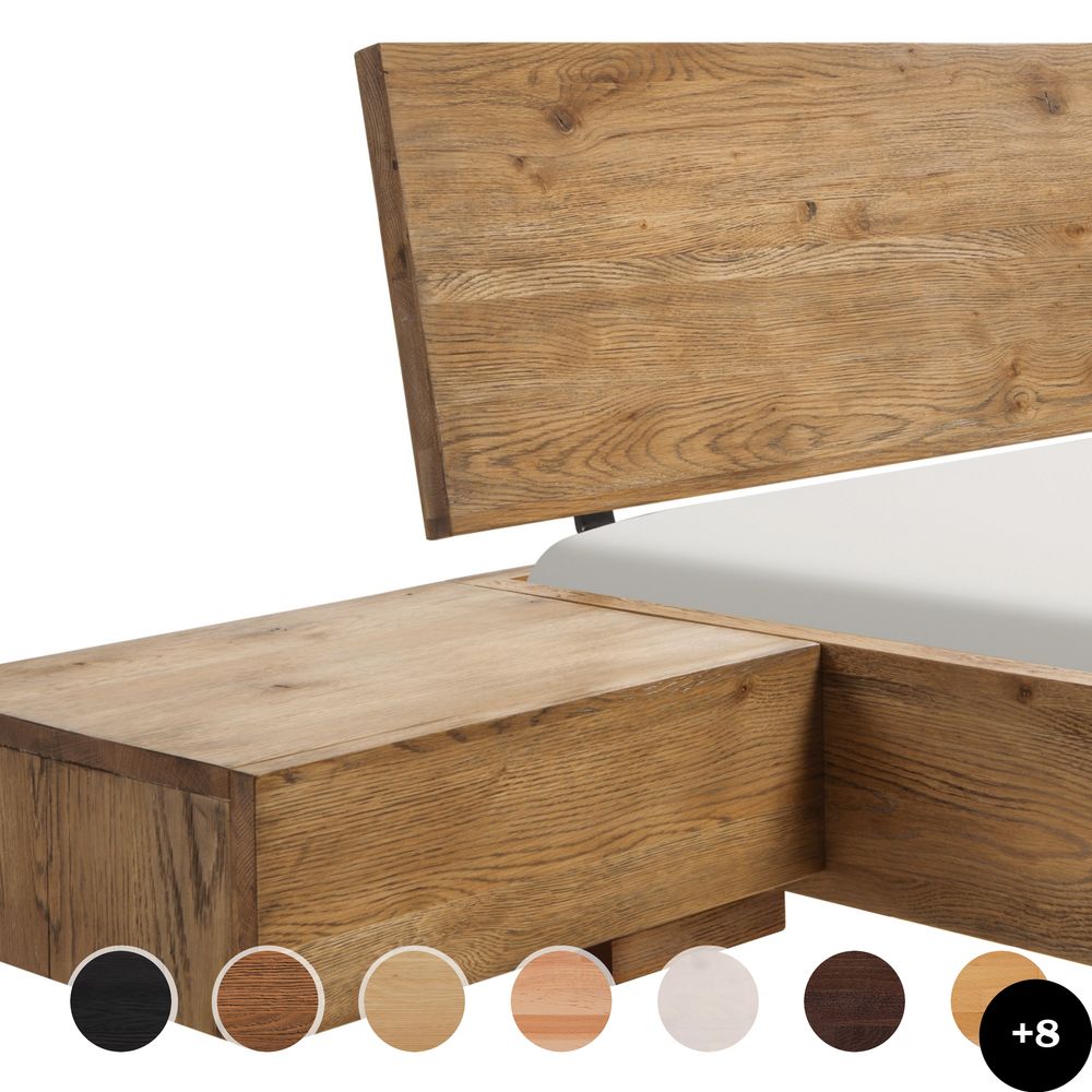 Hasena Moderno Nachttisch Caja Eiche cognac