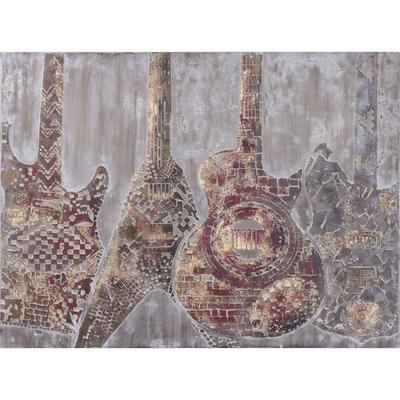 die Faktorei »Gitarren« Wandbild 90x120 cm Image