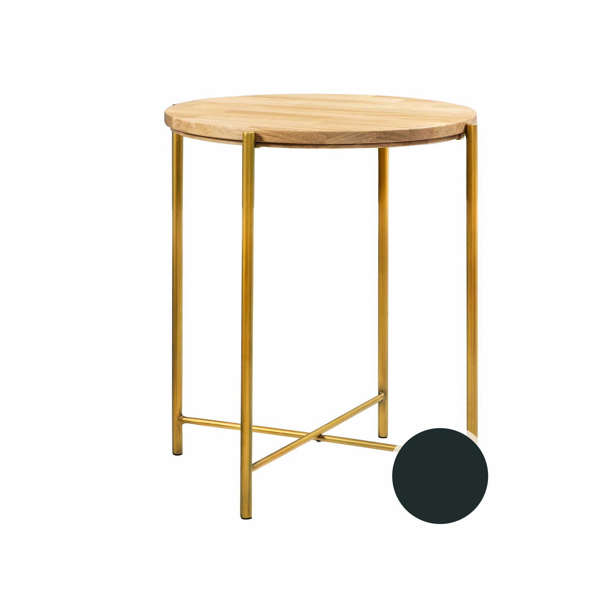 Hasena Moderno Nachttisch Nali Copper / Kernbuche natur, geölt