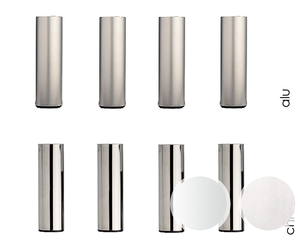 Hasena Oak-Vintage Füsse Soko 4er-Set / 20 cm / Alu Image