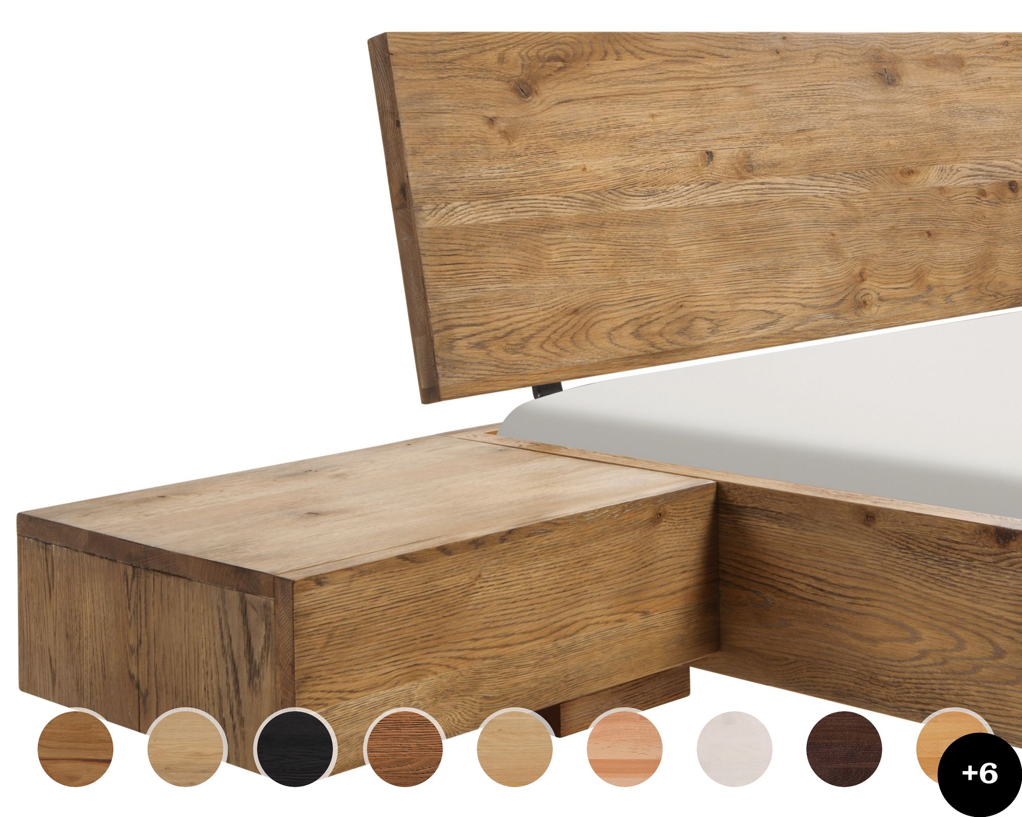Hasena Oak-Vintage Nachttisch Caja Wildeiche vintage natur