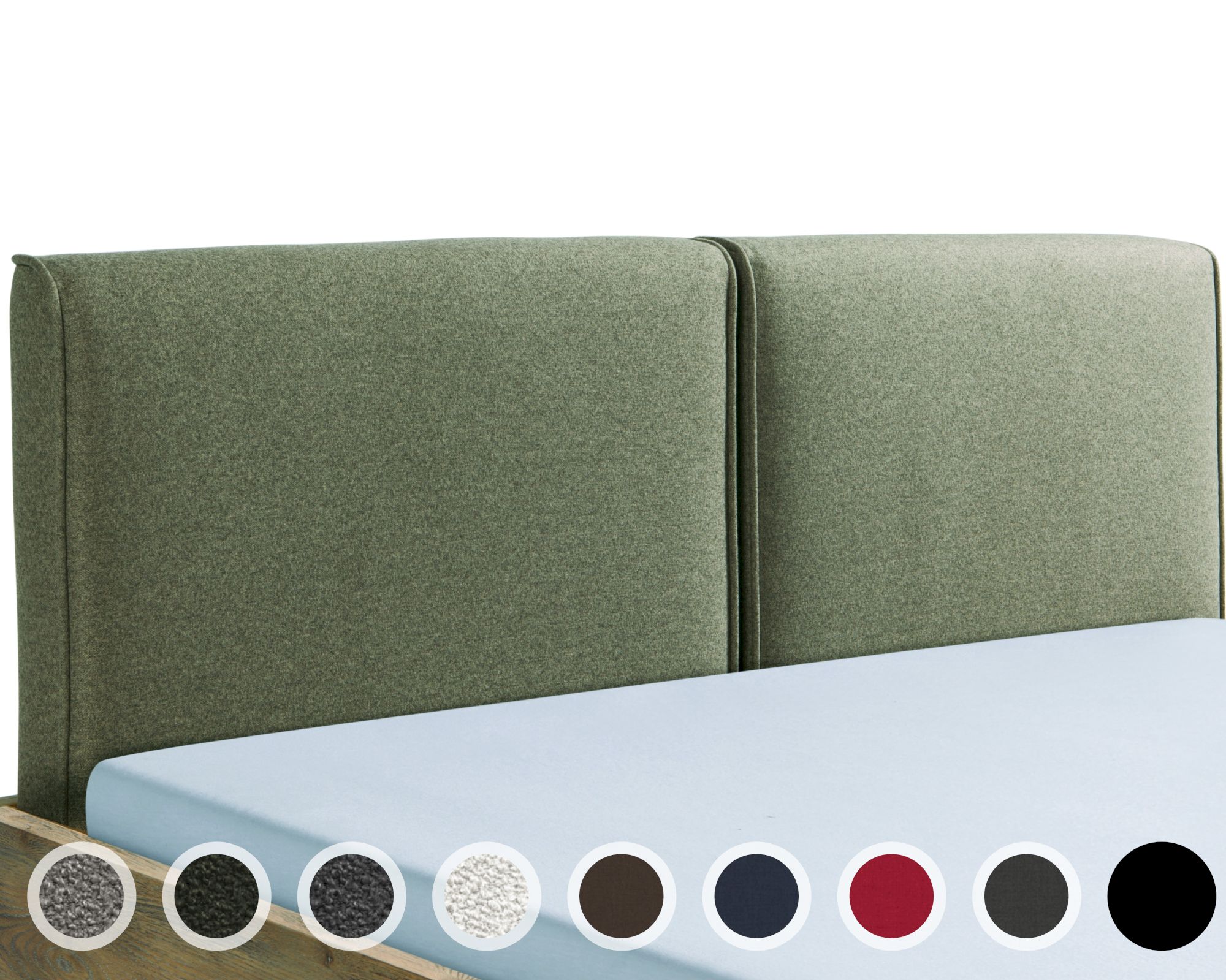 Hasena Oak-Line Kopfteil Cemoa 100 cm / PK3 Ranch 663 indigo Image