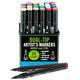 Studio Series Professional Alcohol Markers - Dual Tip - 24 Pack