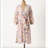 Anthropologie Dresses | Anthropologie X Nathalie L’ete Paris Galah Dress | Color: Blue/Cream | Size: 0