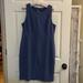 J. Crew Dresses | J.Crew Blue Purple Sleeveless Dress Size 8 | Color: Blue/Purple | Size: 8