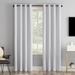 Sun Zero Tyrell Tonal Texture Draft Shield Fleece Insulated 100% Blackout Grommet Curtain Panel Polyester in White | 63 H in | Wayfair WF-2DCH6K0