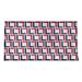 East Urban Home New England Throwback Football Luxury Envelope Sham Polyester in Red/Gray/Blue | 22 H x 30 W x 0.1 D in | Wayfair