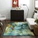 Blue/Green 24 x 0.41 in Area Rug - Mohawk Home Glaicer Abstract Tufted Area Rug Polyester | 24 W x 0.41 D in | Wayfair Z0380 A445 024096 EC