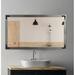 Heavner Modern & Contemporary Bathroom Mirror in Gray Laurel Foundry Modern Farmhouse® | 59 H x 30 W x 0.75 D in | Wayfair