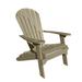 Rosecliff Heights Ansel Folding Adirondack Chair - Poly Outdoor Furniture Plastic/Resin in Gray | 48 H x 27.75 W x 45 D in | Wayfair