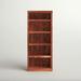 Foundry Select Rafig 30" W Standard Bookcase Wood in Yellow | 72 H x 30 W x 13 D in | Wayfair 2C1CA73C64A74A32BFFFDEE6F0F6931A