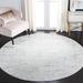 Gray/White 108 x 0.31 in Area Rug - Steelside™ Adamson Gray/Ivory Area Rug, Polypropylene | 108 W x 0.31 D in | Wayfair