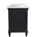 Canora Grey Hungerford 25" Single Bathroom Vanity Set Wood/Quartz Top in Gray | 35.5 H x 25 W x 22 D in | Wayfair 6503D5926CCF45D7B4AE18C33CF40B88