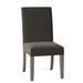 Hekman Jenny Side Chair Faux Leather/Upholstered/Velvet/Fabric in Gray | 40 H x 19.5 W x 25.75 D in | Wayfair 72771020-081G