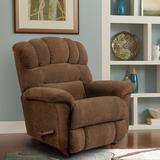 La-Z-Boy Randell Oversized Rocking Recliner Polyester/Chenille in Brown | 46.5 H x 45.5 W x 41.5 D in | Wayfair 010777 C152574 FN 007