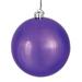 The Holiday Aisle® Holiday Décor Ball Ornament Plastic in Indigo | 4.75 H x 4.75 W x 4.75 D in | Wayfair HLDY3022 32574340