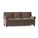 Bradington-Young Raylen 80.5" Genuine Leather Rolled Arm Sofa Genuine Leather in Brown | 35.5 H x 80.5 W x 39 D in | Wayfair