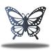 Gracie Oaks Roquemore Butterfly Metal in Black | 18 H x 18 W x 0.06 D in | Wayfair A6DABA91A8A345C89FA29991452A954C
