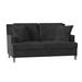 Bernhardt Addison 66" Recessed Arm Loveseat w/ Reversible Cushions Chenille/Boucle/Velvet/Polyester/Other Performance Fabrics | Wayfair