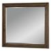 Red Barrel Studio® Beveled Dresser Mirror in Brown | 37 H x 42 W x 1.25 D in | Wayfair 76BA5210857349909A7AEC6069B4FBA6