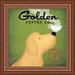 Winston Porter Golden Dog Coffee by Ryan Fowler - Picture Frame Graphic Art Print on Paper in Green/Yellow | Wayfair