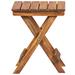 Millwood Pines Plant Stand Foldable Plant Holder Flower Pot Stand Solid Acacia Wood in Brown | 14.96 H x 11.8 W x 11.81 D in | Wayfair