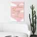 Isabelle & Max™ Dream Big Little One - Textual Art Print on Canvas in Pink | 30 H x 20 W x 1.5 D in | Wayfair FC831252C1674E418E3A635265FE15DC