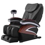 Inbox Zero Faux Leather Adjustable Width Massage Chair Ottoman Included Faux Leather | 42 H x 35 W x 55 D in | Wayfair