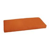 Latitude Run® Telleman Outdoor Sunbrella Seat Cushion in Orange/Yellow/Brown | 3 H x 48 W in | Wayfair LATT1460 34890432