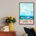 Dovecove Nautical & Coastal Beach Days Bright, Coastal Blue by Oliver Gal - Graphic Art Print on Canvas in Blue/White | Wayfair